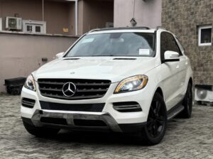 2013 Mercedes-Benz ML 350 4MATIC White – Luxury SUV in Excellent Condition
