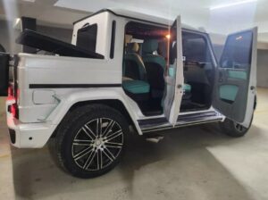 2003 Mercedes-Benz G 500 AWD White – Luxury 4×4 SUV in Great Condition