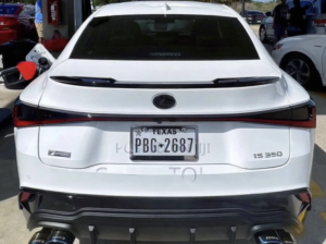 Lexus IS250 2016–2022 Complete Tail Light Assembly | Rear Backlight Set Available