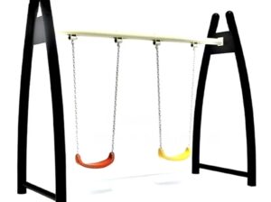Giant Swing Set – Heavy-Duty Outdoor Playground Equipment for Kids, 182cm Wide