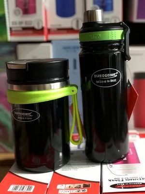 Haers Blue Food Flask | Insulated Thermal Container | Keeps Food Hot & Cold