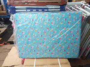 Baby Playpen Cot Mattress – 26 x 39 Inch Multicolor Soft Mattress for Baby Playpen (Brand New)