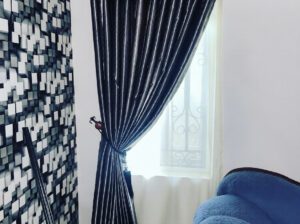 Premium Silver American Curtains – Room Darkening Drapes with Delivery & Installation