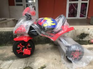 Kids Tricycle with Lights | Unisex Ride-On Bike | Ages 1-5 | Durable & Colorful