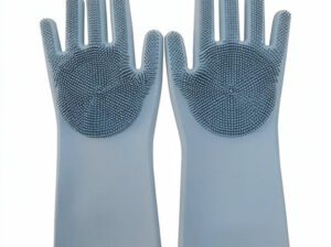 Silicone Hand Gloves – Durable Gloves for Bathing & Dishwashing