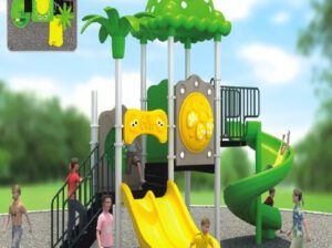 CL132-2 Children Outdoor Playground – Kids Outdoor Playset Equipment for Backyard, Durable & Safe Pl