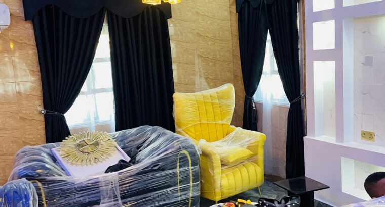 Premium Black Blackout Curtains – Adjustable Handmade Fabric Drapes (2 Pieces)