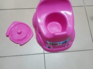 Portable Baby Potty Trainer – Multicolor Plastic Potty Training Seat for Toddlers (Unisex, Brand New