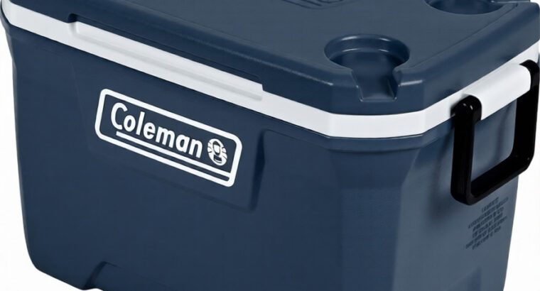 Coleman 316 Series 70 Qt Hard Ice Chest Cooler – Durable Blue Outdoor Cooler