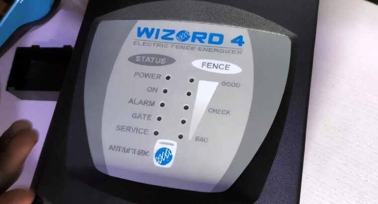 Nemtek Wizord 4 Electric Fence Energizer – High-Performance Security Fencing Power Unit (Brand New)