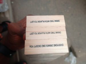 Wood Brick Game – Classic Jenga-Style Stacking Game for Family & Friends