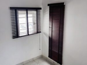 Premium Wooden Window Blinds – Brand New, Sold & Installed per Square Meter