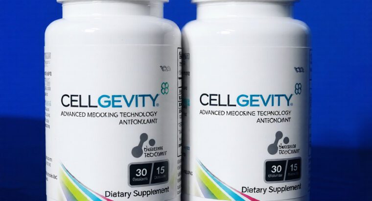 Cellgevity 120 Capsules – Max International Anti-Aging Supplement (1 Month Supply)