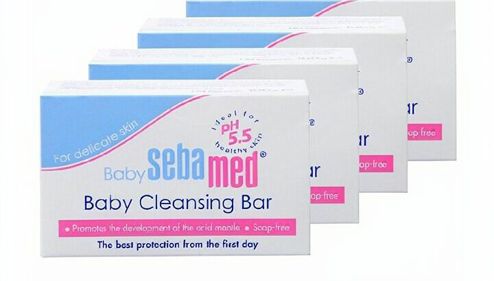 Sebamed Baby Cleansing Bar – Gentle, Soap-Free Skincare for Babies