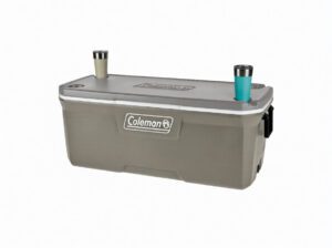 Coleman 316 Series 150-Quart Hard Chest Cooler – Silver Ash, 142L Capacity, Brand New