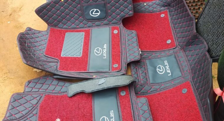 Original Leather Fiber Car Mat for Lexus – Premium Quality Floor Mat, Durable & Stylish Interior Pro