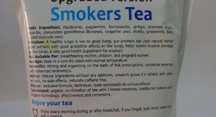 Wins Town Smokers Herbal Tea – Natural Detox Tea with Antioxidants for Daily Wellness Support