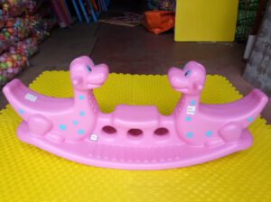 Children 3-Seater Seesaw – Safe & Fun Playground Equipment