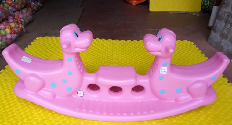 Children 3-Seater Seesaw – Safe & Fun Playground Equipment