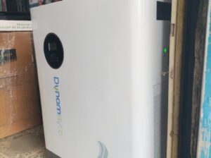 Dynambyte 5KW/5KVA Solar Inverter System with Lithium Battery & 4 Solar Panels – 5kWh Complete Solar