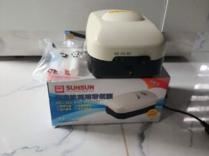 6 Outlets Rechargeable Air Pump – Multi-Outlet Aquarium Aerator, Portable Battery Operated Air Pump