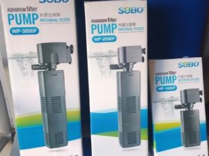 WP1000F Aquarium Filter Pump – 650L/h Water Flow Internal Fish Tank Filter, 60Hz Submersible Filter