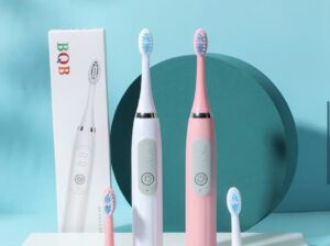 BQB Electric Toothbrush – Battery-Powered Sonic Teeth Whitening, Soft Bristles