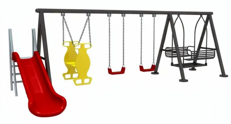 Giant School Swing Set – Heavy-Duty Playground Equipment for Parks & Schools