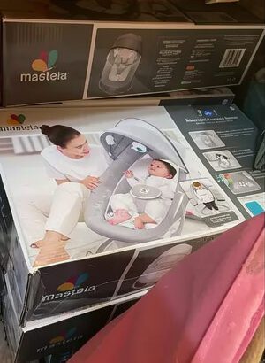 Mastela 3-in-1 Deluxe Baby Bassinet & Swing – Rocker, Sleeper, and Soothing Music