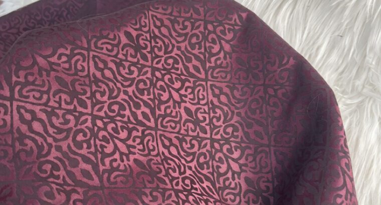Burgundy Damask Senator Fabric – Premium Qualit...