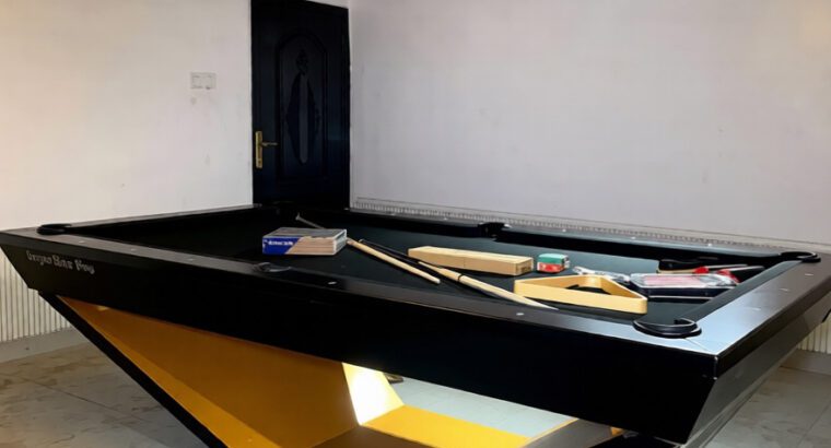 Luxury Supermax Pro Snooker Pool Table – Brand New with Accessories