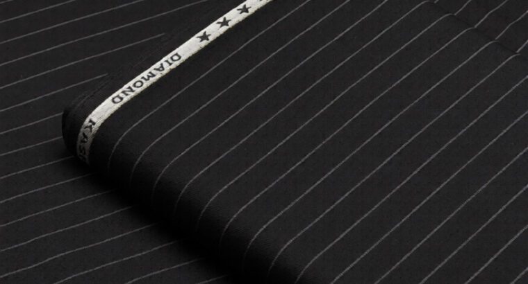 Premium Black Senator Fabric for Men – High Qua...