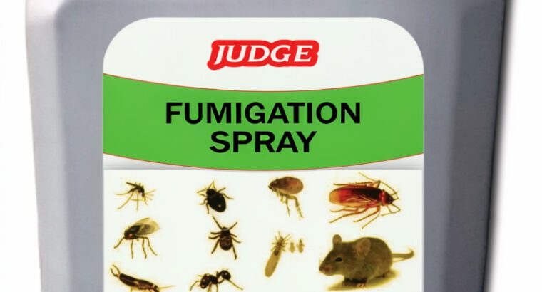 Judge Fumigation Spray Refill 4L – Multi-Pest Killer for Ants, Cockroaches, Bed Bugs & Mosquitoes (R