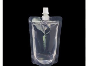 200ml Transparent Spout Pouch with Ziplock – Liquid Storage Pouches (50 Pcs, Brand New)