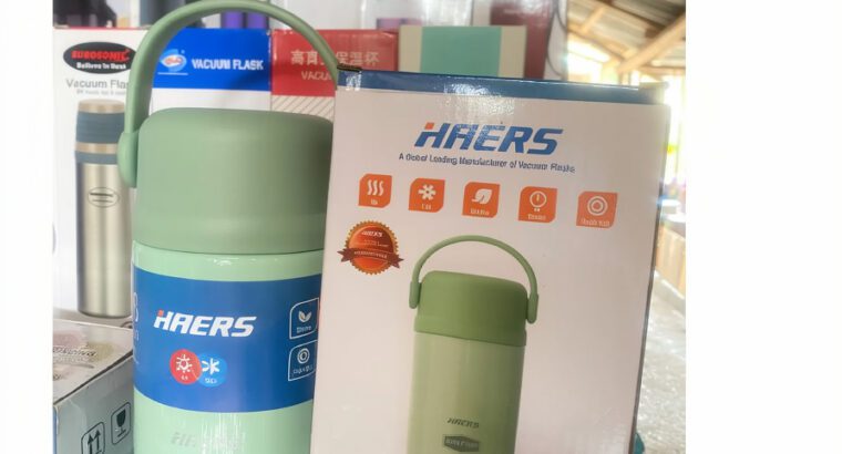 Haier 1L Food Flask | Vacuum Insulated Stainless Steel | Keeps Food Hot & Cold