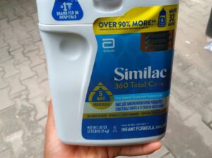 Similac 360 Total Care Infant Milk 113g – Stage 1, 2 & 3, 0–12 Months, Brain & Digestive Health