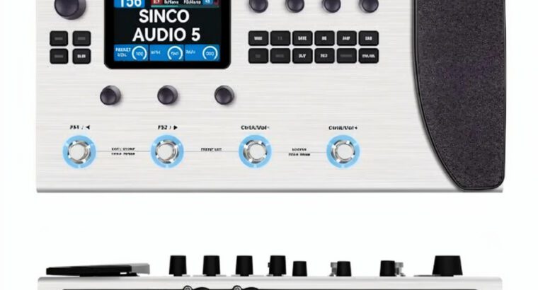 M-Vave MK300 Guitar Pedal – Multi-Effects Processor for Electric Guitar