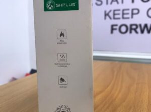 SHPLUS SH-A4007 48W Super Fast Charger – Charge & Sync USB Adapter, High-Speed Power Charger (White,