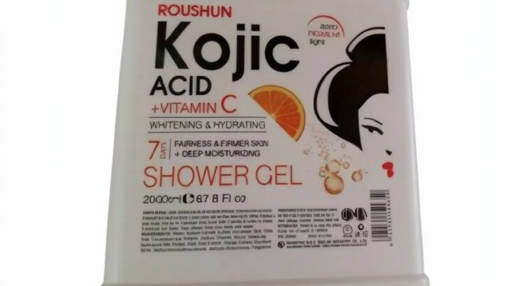 Roushun Kojic Acid + Vitamin C Shower Gel 2L ...