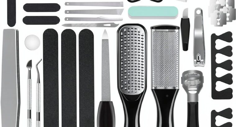 27 in 1 Pedicure & Manicure Kit – Complete Nail...