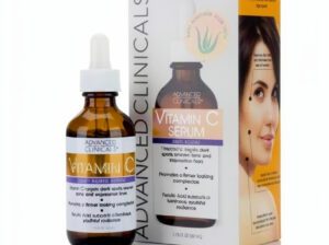 Advanced Clinicals Vitamin C Face Serum 52ml – Brightening & Hydrating Skin Serum for Men & Women