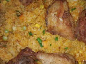 Well-Spiced Jollof Rice – Flavorful Nigerian Rice with Fresh Vegetables
