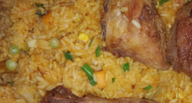 Well-Spiced Jollof Rice – Flavorful Nigerian Rice with Fresh Vegetables