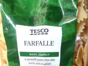 Farfalle Pasta 500g – Bow-Tie Shaped Pasta for Salads, Sauces & Entrées