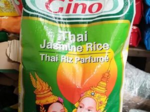 Gino Thai Jasmine Rice 4300g – Fragrant Long-Grain Rice for Authentic Asian Flavor