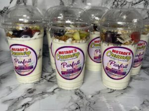 Premium Greek Yogurt Parfait – Fat-Free, High Protein, Organic & Halal