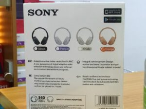 Sony WH-XM902 Wireless Noise Cancelling Headphones – Over-Ear Bluetooth Stereo Headset, Premium Soun