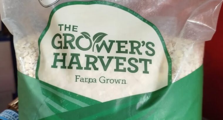 Grower’s Harvest Porridge Oats 1000g – High-Fiber, Low-Sugar Breakfast Cereal