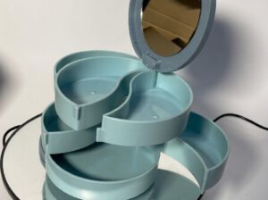 Tongue Scraper & Jewelry Box – Personal Care and Storage Set