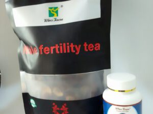 Wins Town Male Fertility Support Combo – Herbal Tea & Tablets with Antioxidants for Men’s Wellness